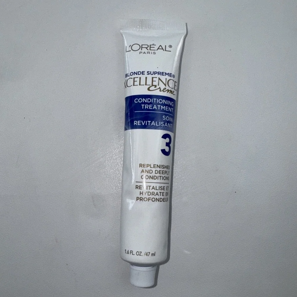 4 X Loreal Paris Excellence Creme Conditioning Hair Treatment #3 Tube Age Perfec